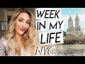 college week in my life nyc | dealing with stress, productivity, and grocery shopping!