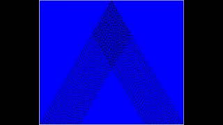 Hitomezashi Stitch Pattern, 60 Degrees, 2 Axes #geometricpatterns