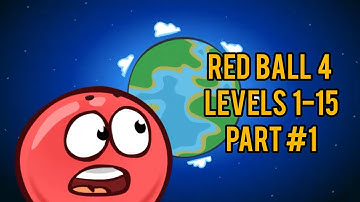 Red Ball 4 - Gameplay Walkthrough Part 1 / Levels 1-15