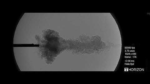 High-Speed Shadowgraph of 12 gauge Part 1 of 3