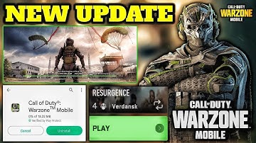Warzone Mobile New Update Is Here | New Optimization Update | Cod Warzone Mobile Resurgence Gameplay