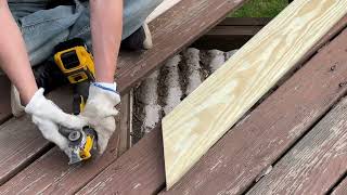 My favorite DeWALT Oscillating Tool for difficult cuts link https://amzn.to/3SPfmvc