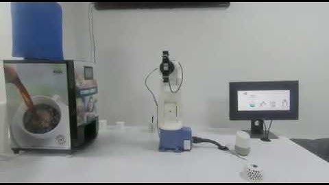 Robotic Coffee Machine using NLP
