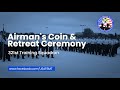 321st Training Squadron Airman&#39;s Coin and Retreat Ceremony -- November 8, 2023