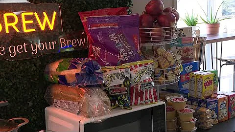 Danville coffee shop creates community food bar to help families in need amid lapse in SNAP benefits