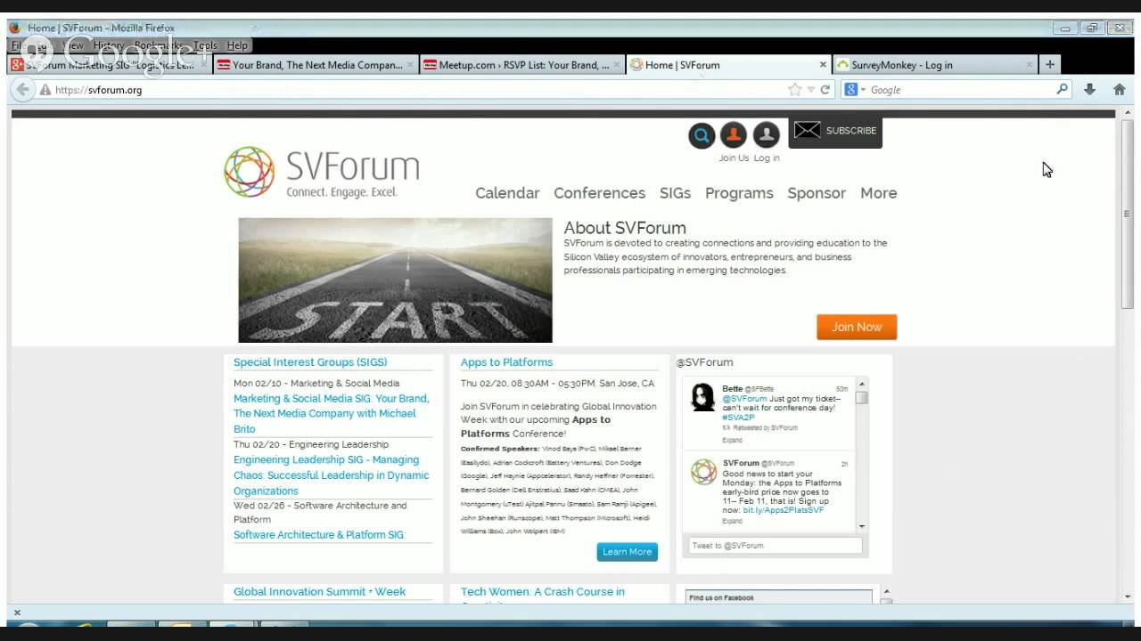 SVForum Marketing SIG "Logistics Lead" Training