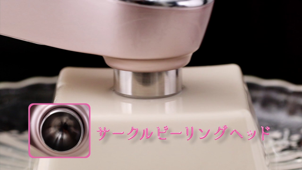 ヤーマン公式】サークルピーリングプロ 豆腐実験 - YouTube