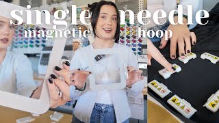 can i fall back in love with my single needle brother se2000? | magnetic hoop review