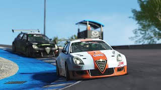 rFactor 2 - New FREE Workshop content - Alfa Romeo Giuletta Quadrifoglio Verde - Laguna Seca