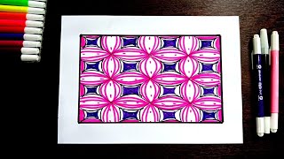 MENGGAMBAR BATIK KAWUNG @LUSIANABATIK 