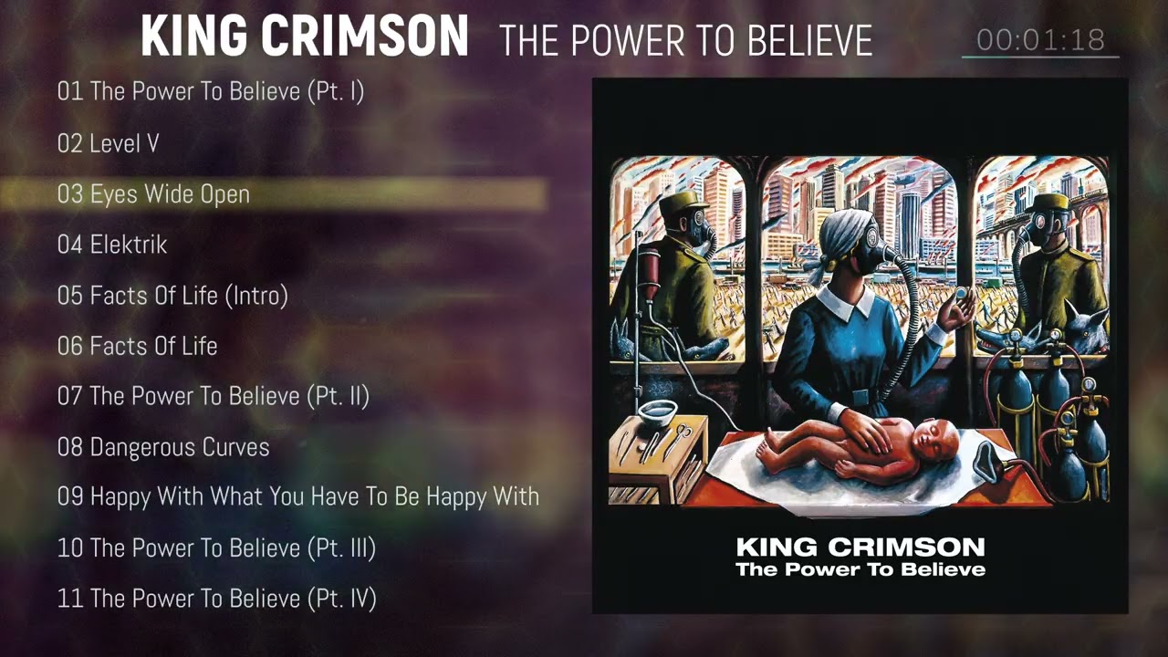 King Crimson - The Power To Believe (Album Visualiser) - YouTube