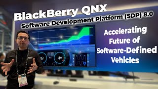 BlackBerry QNX SDP 8.0 Accelerating Future of Software Defined Vehicles | #CES2024 screenshot 5