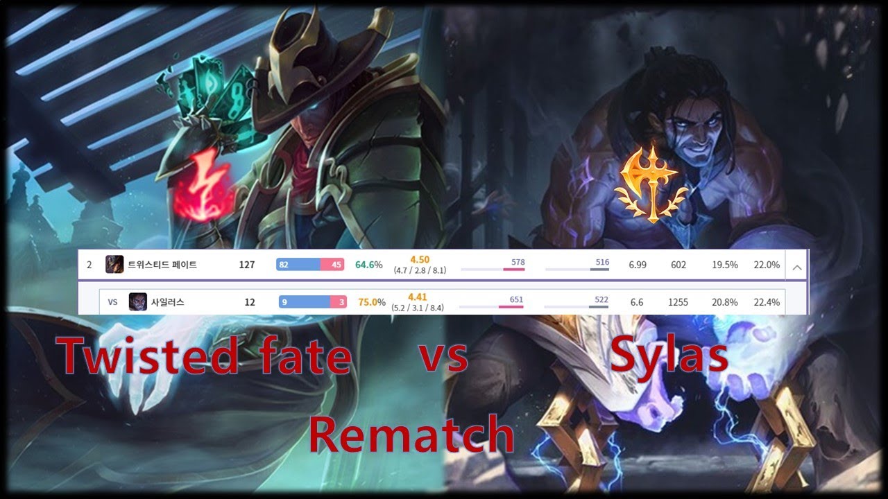 [Ragedad] S12 Twisted fate vs Sylas Rematch [JP D4 Full game]