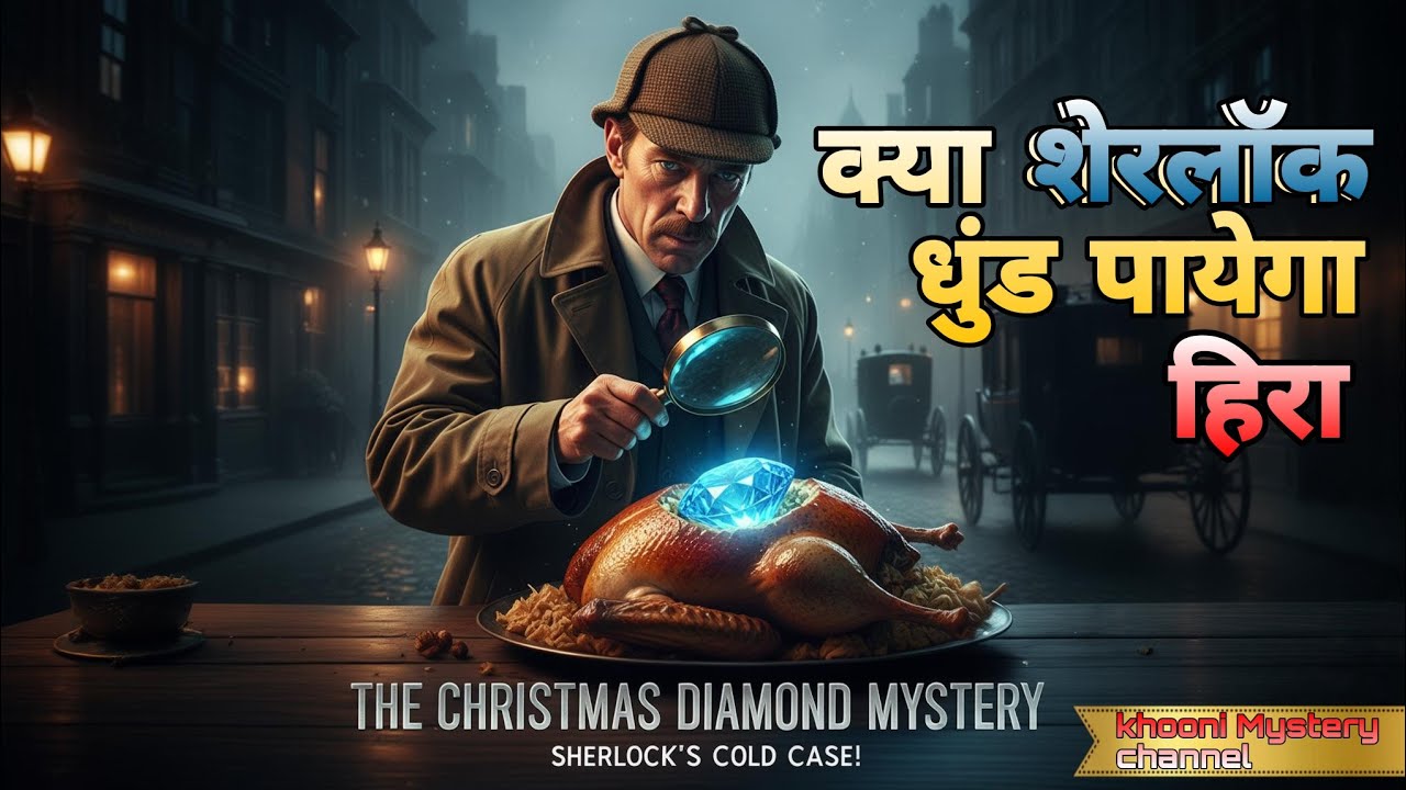 एक टोपी में छुपा करोड़ों का नीला हीरा! 😱 | Sherlock Holmes Hindi Mystery