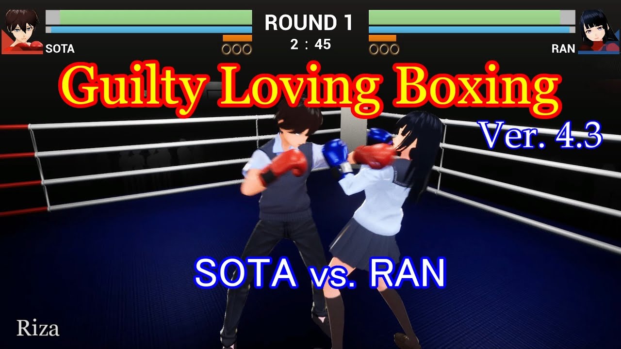 Guilty Loving Boxing SOTA vs. RAN [School uniform] - YouTube