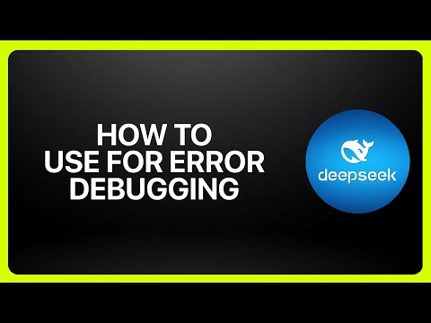 How To Use Deepseek For Error Debugging ! Tutorial