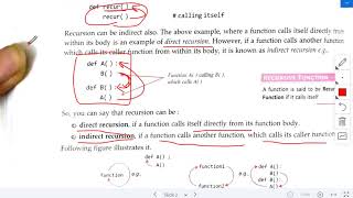 XII CBSE Computer Science Chapter 6 Recursion Lecture 1