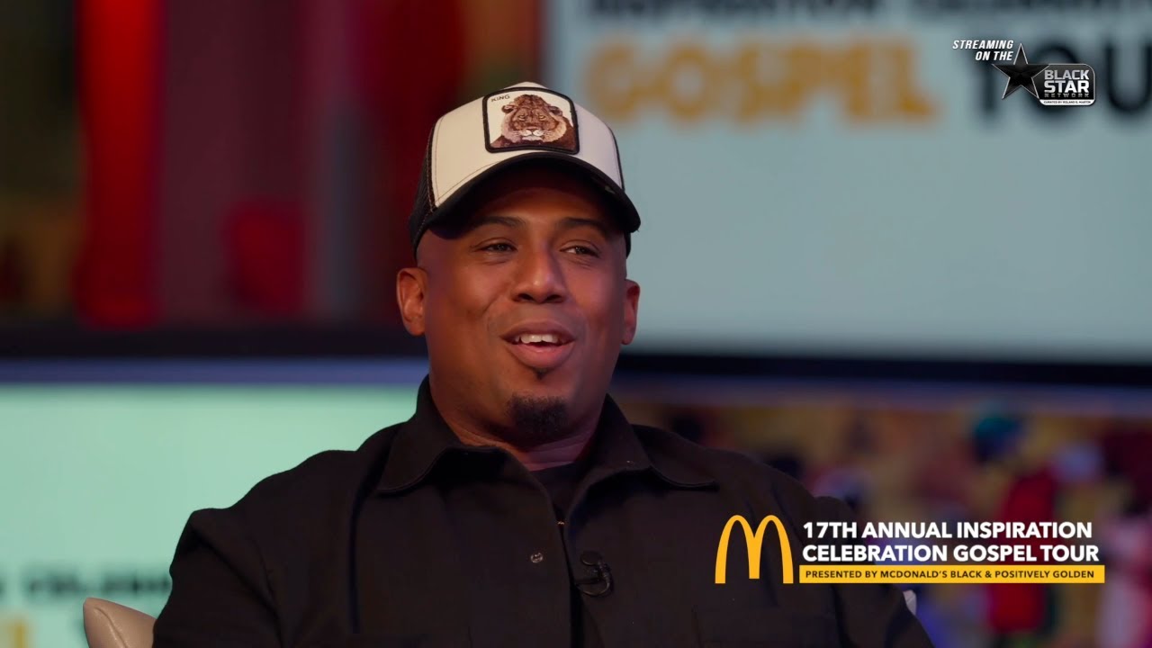 Roland sits down w/ Anthony Brown | McDonald's Inspiration Celebration Gospel Tour|