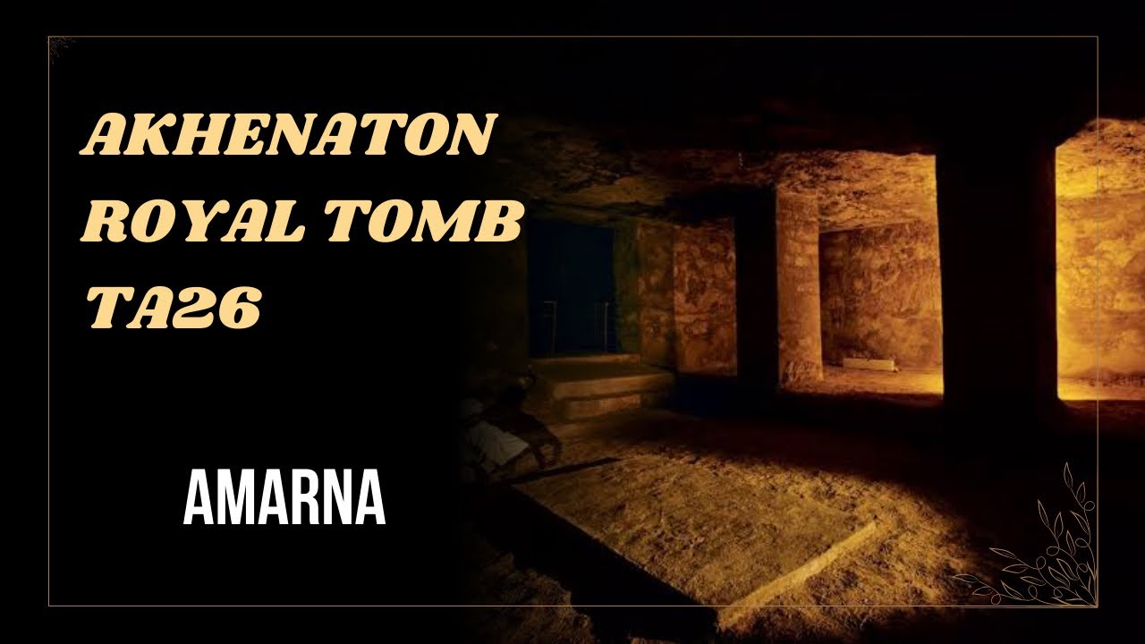 Akhenaten Royal Tomb at Amarna | Tomba di Akhenaton - YouTube