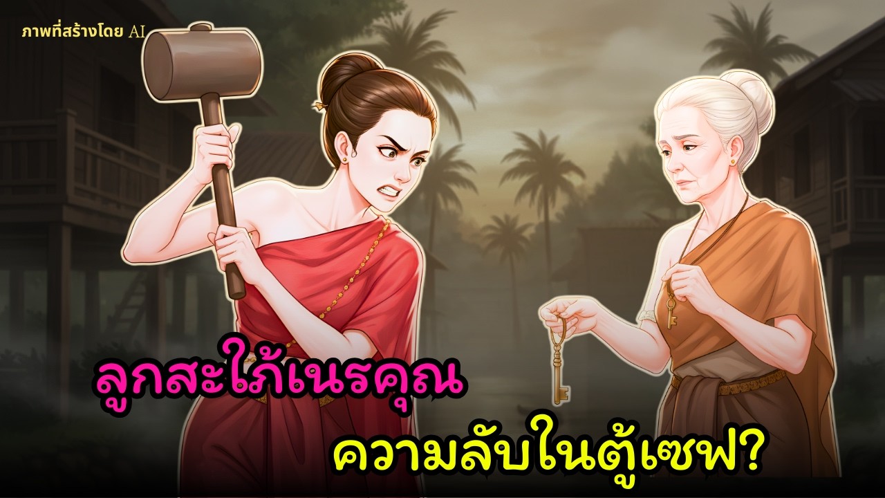 [นิทานพื้นบ้าน]สะใภ้ใหญ่หลอกแม่สามีขายบ้าน สุดท้ายคลั่งเมื่อเปิดตู้เซฟ