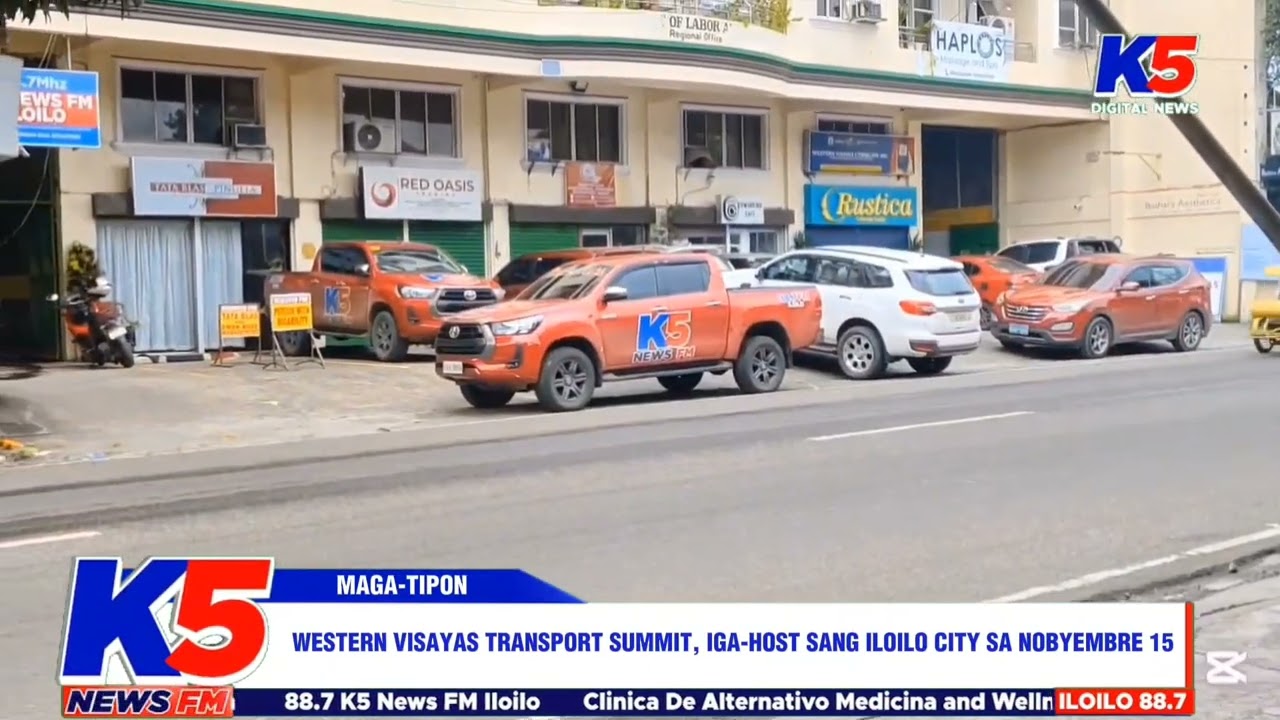 WESTERN VISAYAS TRANSPORT SUMMIT, IGA-HOST SANG ILOILO CITY SA NOBYEMBRE 15