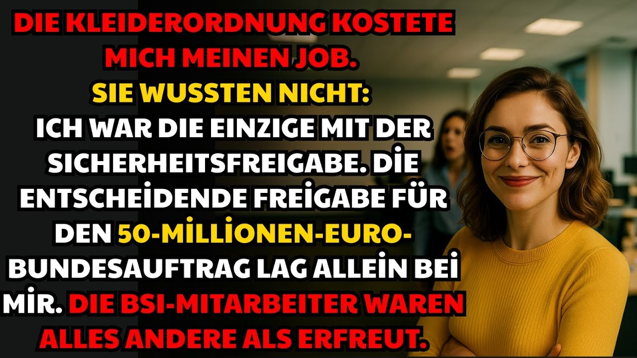 Gefeuert wegen Dresscode – dann zerstörte ich ihren 50-Millionen-Euro-Deal