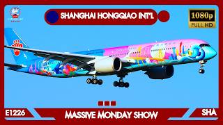 E1226-SHANGHAI HONGQIAO INT'L (SHA) | 🔴 LIVE PLANE SPOTTING | MASSIVE MONDAY NIGHT SHOW |