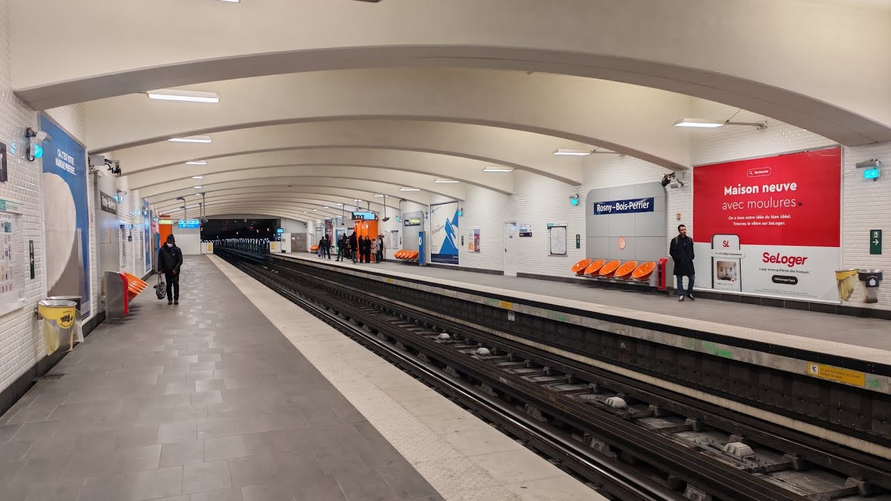 Métro Paris Ligne 11 | Châtelet ➡️ Rosny - Bois-Perrier