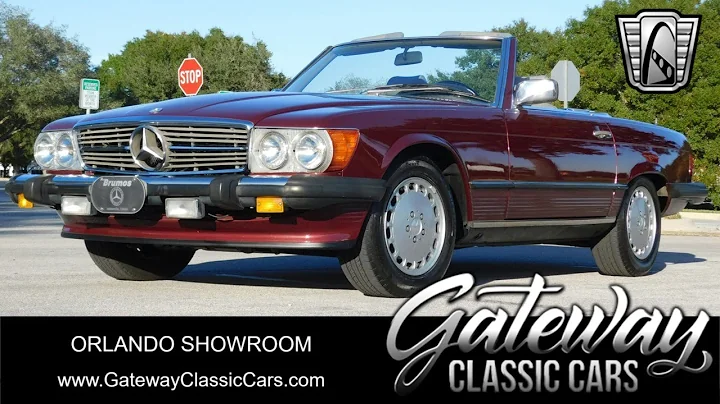 1989 Mercedes-Benz -Class 560 SL For Sale At Gateway Classic Cars - Orlando Stock #2523