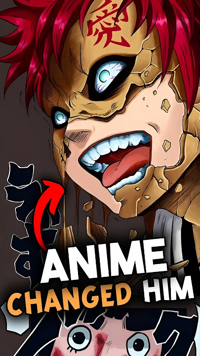 These Gaara Scenes from OG Manga That Were Censored in the Naruto Anime!