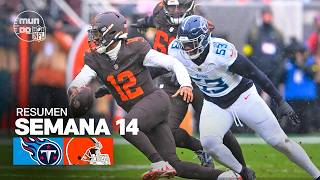 Tennessee Titans vs. Cleveland Browns | Resumen NFL en español - Semana 14 | NFL Highlights 2025