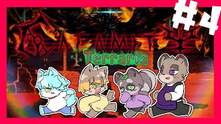 【 Terraria / Calamity ♯４ 】初心者二人連れて最難関mod！？！？ ／ 朝陽はる 【 ケモノVtuber 】