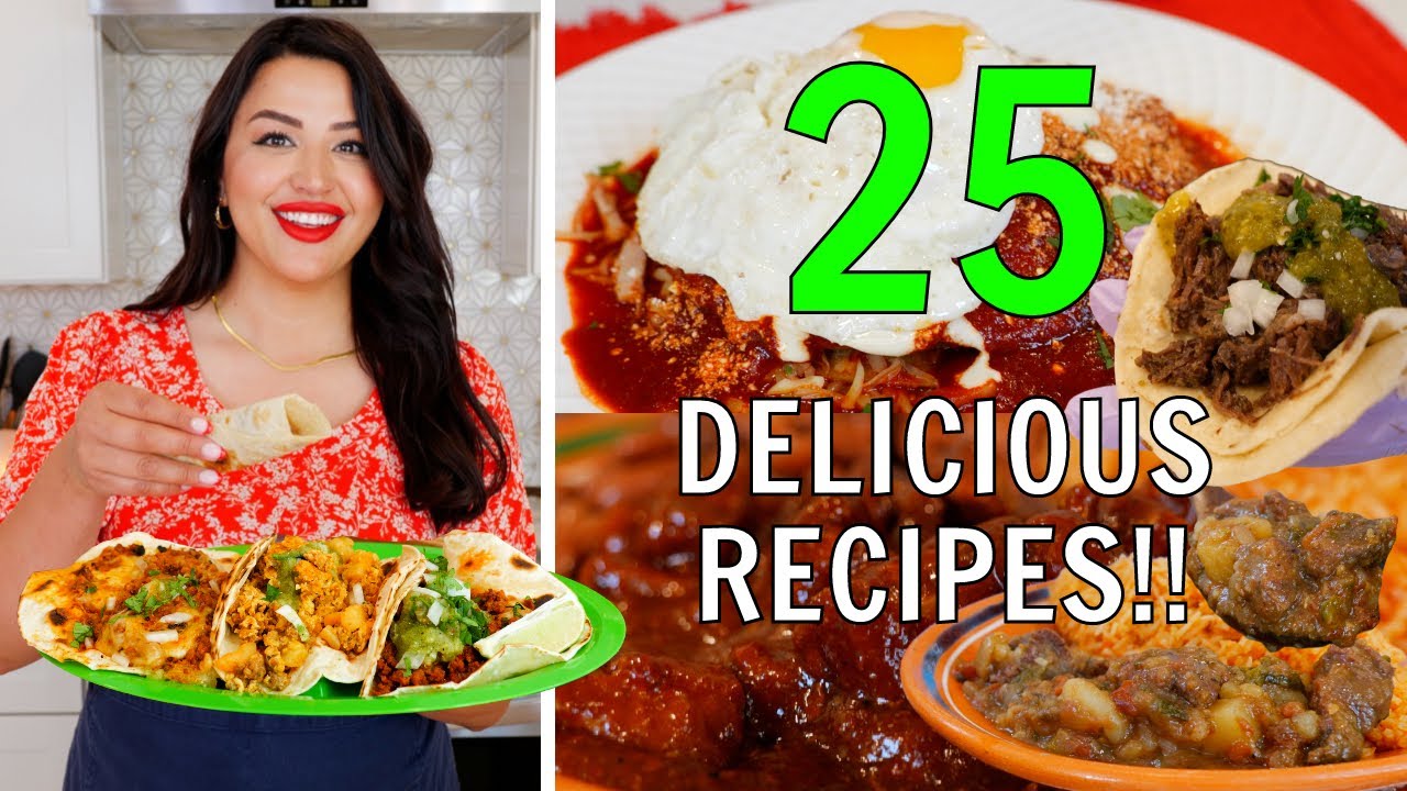 MEXICAN FOOD COMPILATIONS DINNER RECIPES | Satisfying and tasty food ...