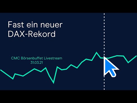 Fast ein neuer DAX-Rekord (CMC Börsenbuffet Aufzeichnung 31.3.21)