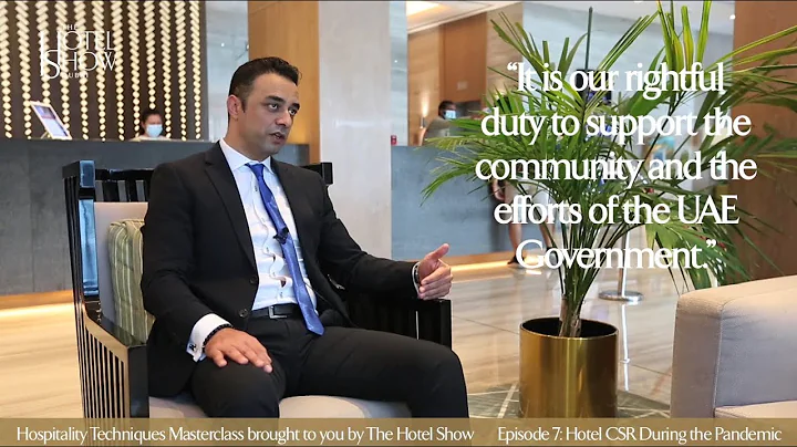 Hospitality Techniques Masterclass | Episode 7: Hotel CSR During the Pandemic