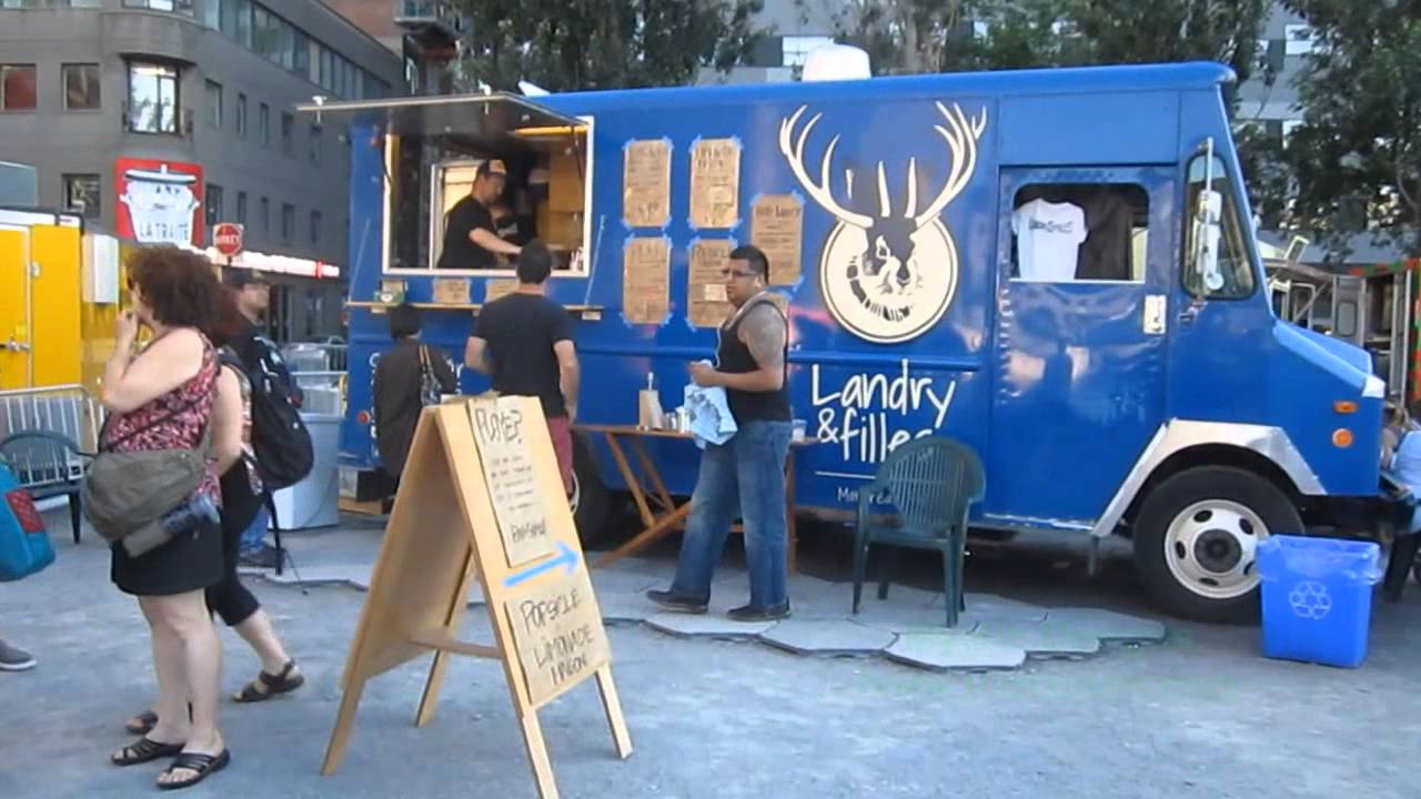 Festival Juste Pour Rire 2013 Montreal Food Truck Village Music