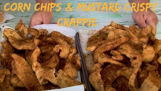 Corn Chips & Mustard Crispy Crappie Recipe - Tastes amazing!