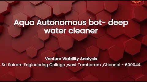 Aqua Autonomous Bot