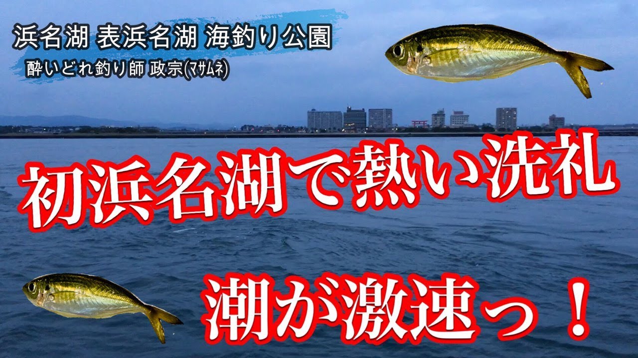 浜名湖の表浜名湖でアジング 道中を撮影してみました 酔いどれ釣り師 政宗 ﾏｻﾑﾈ Youtube