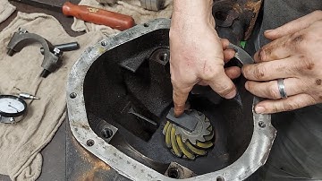 How to check pinion depth