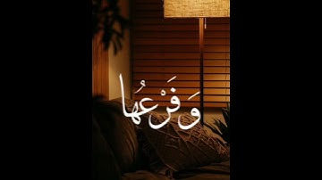 سورة إبراهيم  الآيات { ٢٤ - ٢٥ } #quran #اكسبلور #المصحف #shortvideo #راحة_نفسية #الرحمن #لايك #حالا