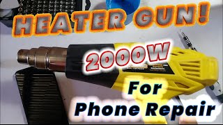 Full LCD Replacement using Heater Gun / Heat Gun - Alternative Tool News