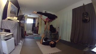 Reverse Star Backfloat - AcroYoga Walk Through
