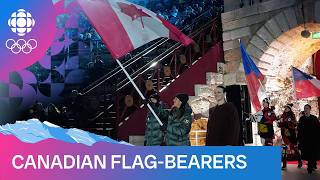 Flag-bearers Maltais & Dubois lead Team Canada at closing ceremony | Milano Cortina 2026