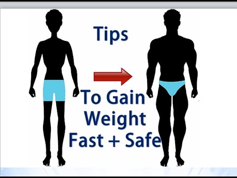 How To Gain Weight Fast And Safely Tips To Gain Weight Safely Youtube