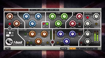 T-RackS Custom Shop British Channel - Vintage Channel Strip plugin