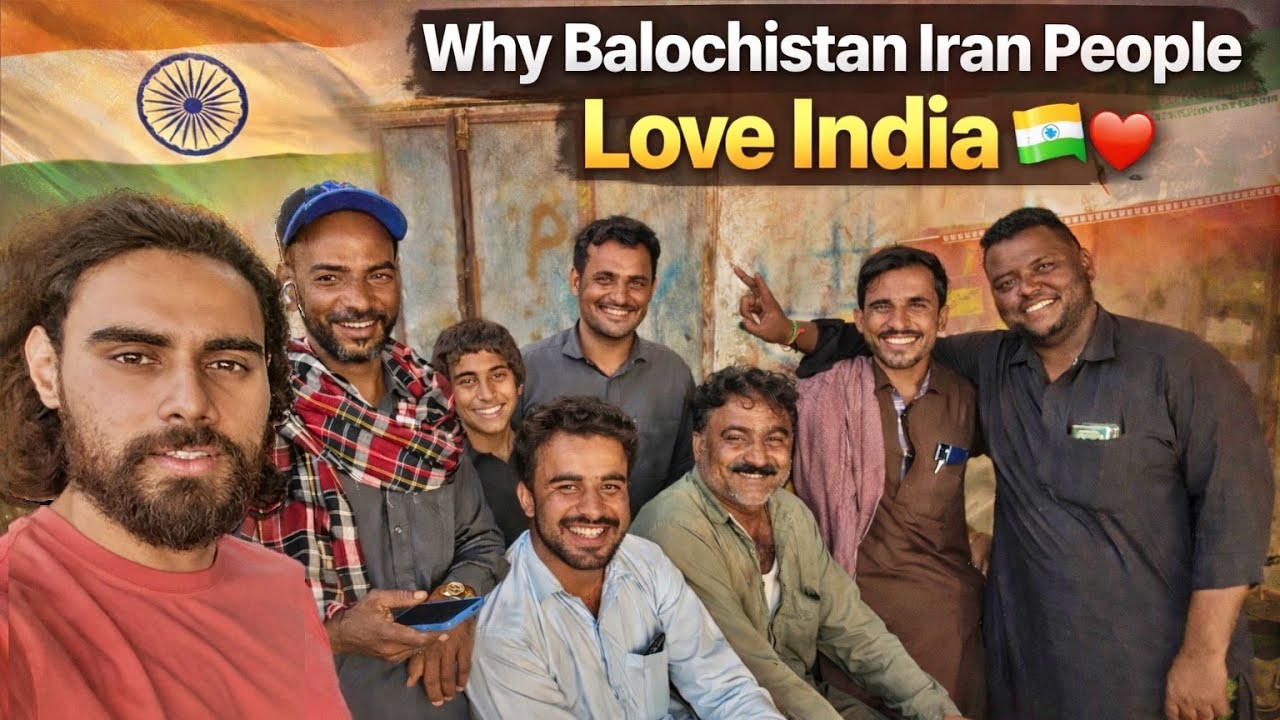 Indian in Baluchistan Iran | I was Shocked by Balochi Love for India