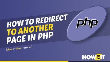 How to redirect to another page in php 2024 | Skill Wave