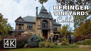 [4K] Beringer Vineyards - Napa Valley - California - Tour