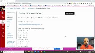 eLearning Instructions - Algebra 1 - 2/25/22